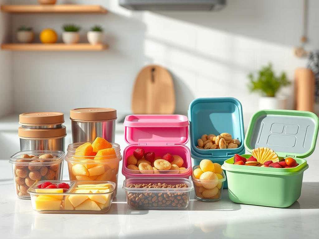 best leakproof snack container for kids, stainless steel snack container for school, reusable silicone snack bag for kids